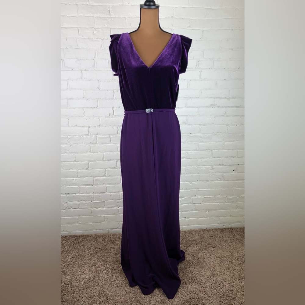 Lauren Ralph Lauren Deep Purple Gown